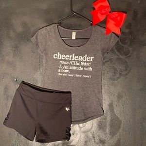 Girls Cheer Practice Wear